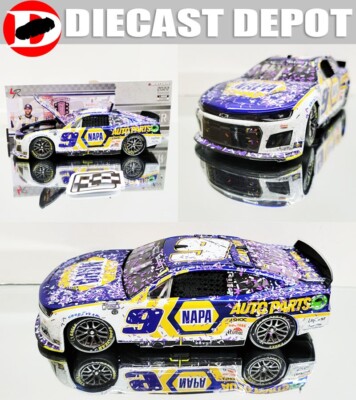 CHASE ELLIOTT 2022 NASHVILLE WIN RACED VERSION 1/24 ACTION COLOR CHROME