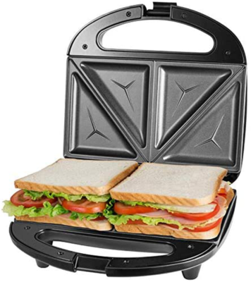 750W Sanduchera Sanduches Maker Tostadora De Pan Sandwichera Electrica  Sanwiches