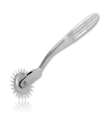 Edelstahl Nervenrad Nadelrad mit 1 Rolle 