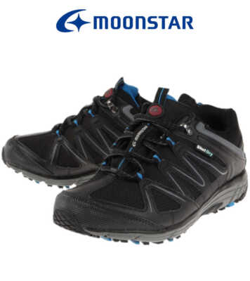 Moonstar Japan Men's Walking Shoes Waterproof and Breathable SPLT SDM01 Black JP