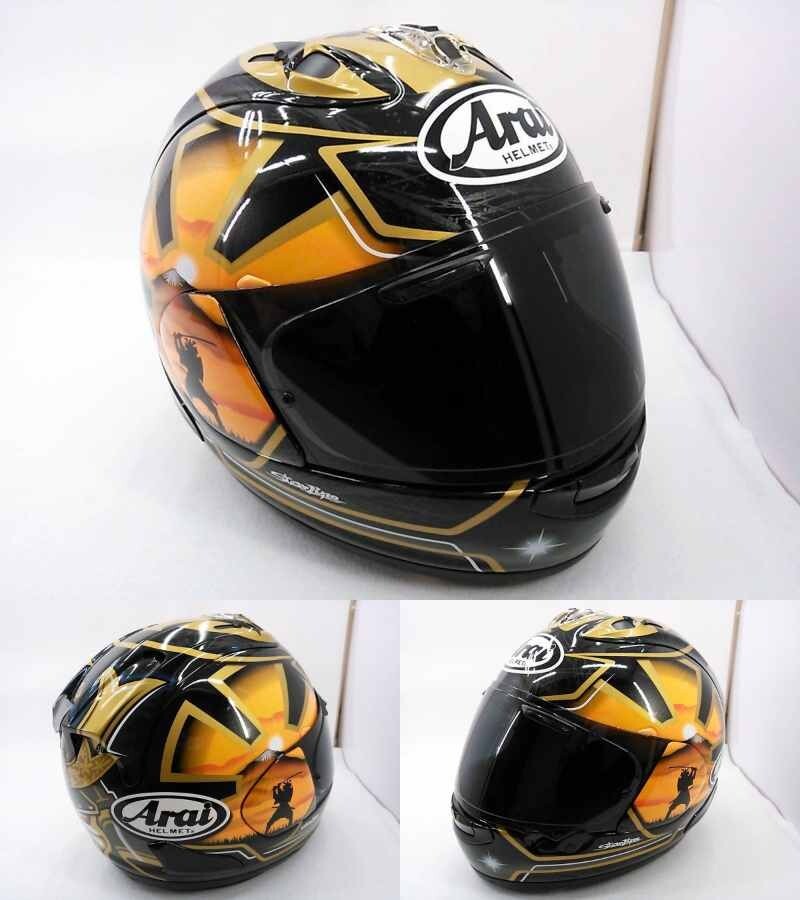 Arai RX-7V Pedrosa ヘルメットS 55-56cm Arai Full face helmet RX-7X Corsair-X RX-7V PEDROSA SHOGUN