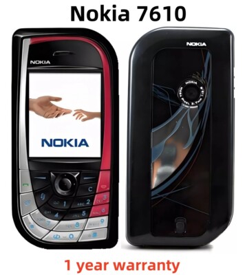 Nokia 7610 1MP 2G GSM 900 / 1800 / 1900 Unlocked classic Phone 1 year warranty
