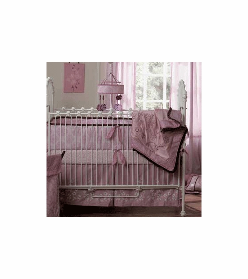Cocalo Couture PLUMERIA 6pc Crib Bedding Set Nursery Girls