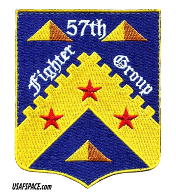 USAF 57th OPERATIONS GROUP -57 OG-ACC-Nellis AFB, NV-ORIGINAL VEL HERITAGE PATCH