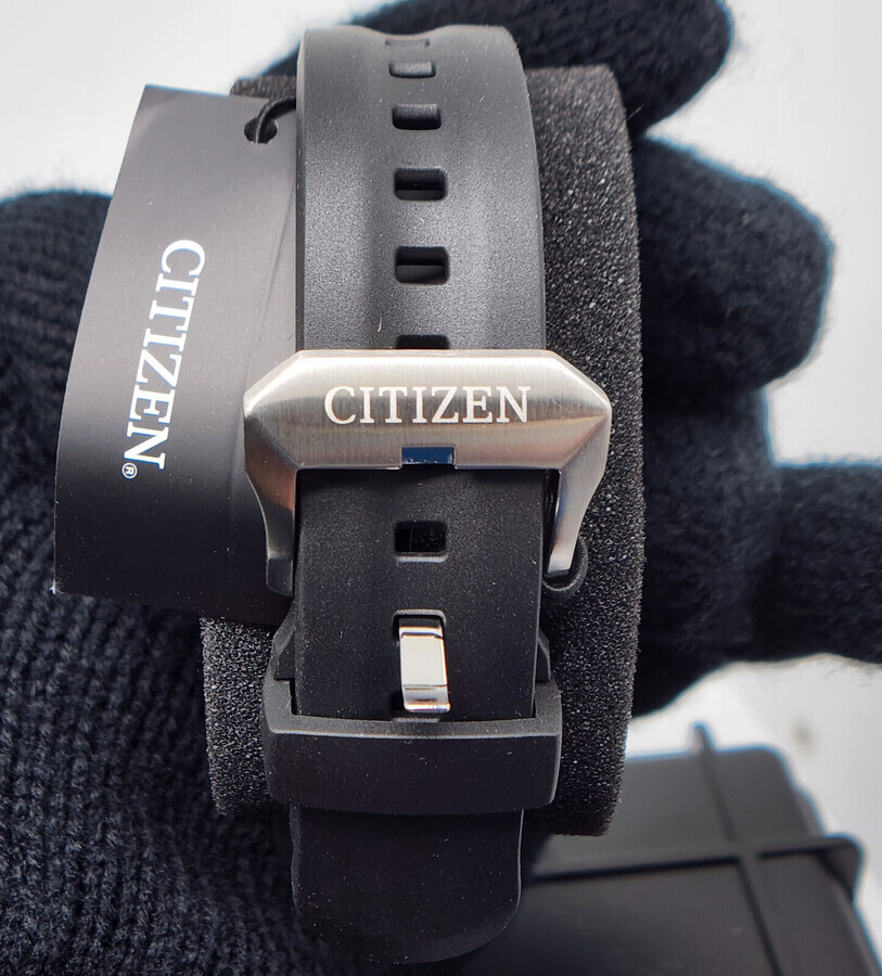 Pre-owned Citizen Promaster Aqualand Black Dial Men's Watch Sapphire Crystal Bn2029-01e