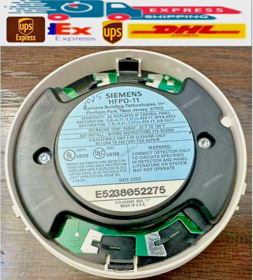 Siemens HFPO-11 Fire Alarms Detector with base HFPO11