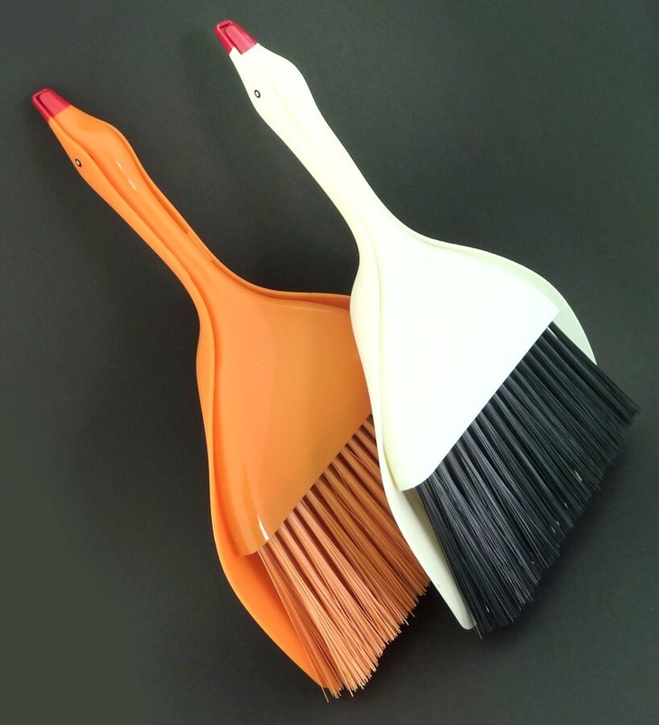 Kehrgarnitur Gans 2 Tlg. Kehrbesen Kehrschaufel Tischbesen Besen Schaufel
