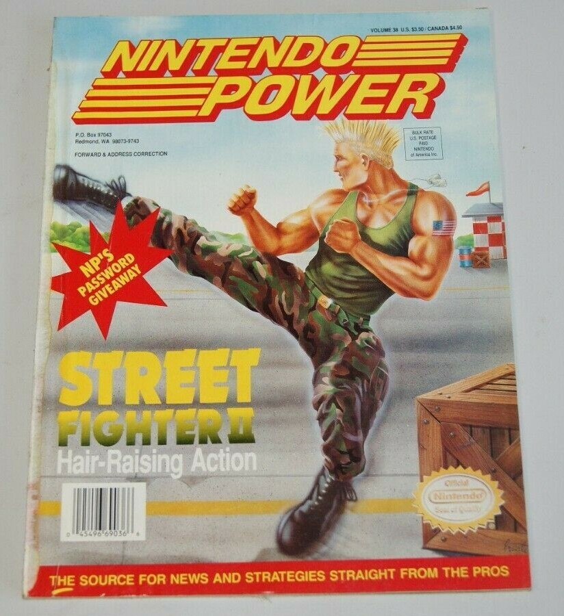 Nintendo Power Vol.s 36,37 & 38~Each with Poster Attached~VG/Excellent Condition