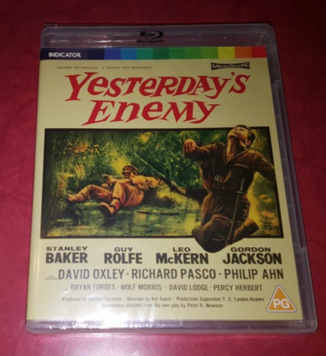 Yesterday's Enemy Blu Ray Indicator Region Free