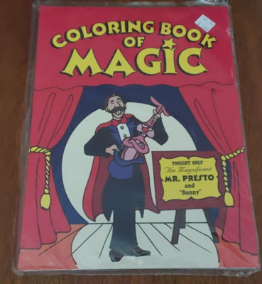Coloring Book of Magic: The Magnificent Mr. Presto & ''Bunny'' - Close-Up Magic