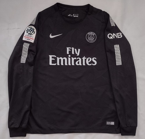パリ・サンジェルマン　長袖　Verratti 6 NIKE 2017 PARIS SAINT-GERMAIN #6 VERRATTI AUTHENTIC SOCCER