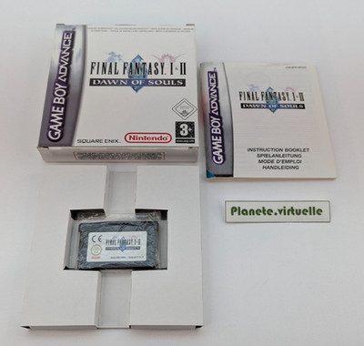 FINAL FANTASY I AND II GBA GAMEBOY ADVANCE NINTENDO EUR 🌟