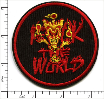 18 Pcs Embroidered Iron on patches Insane Clown Posse FTW 79x79mm AP025rC