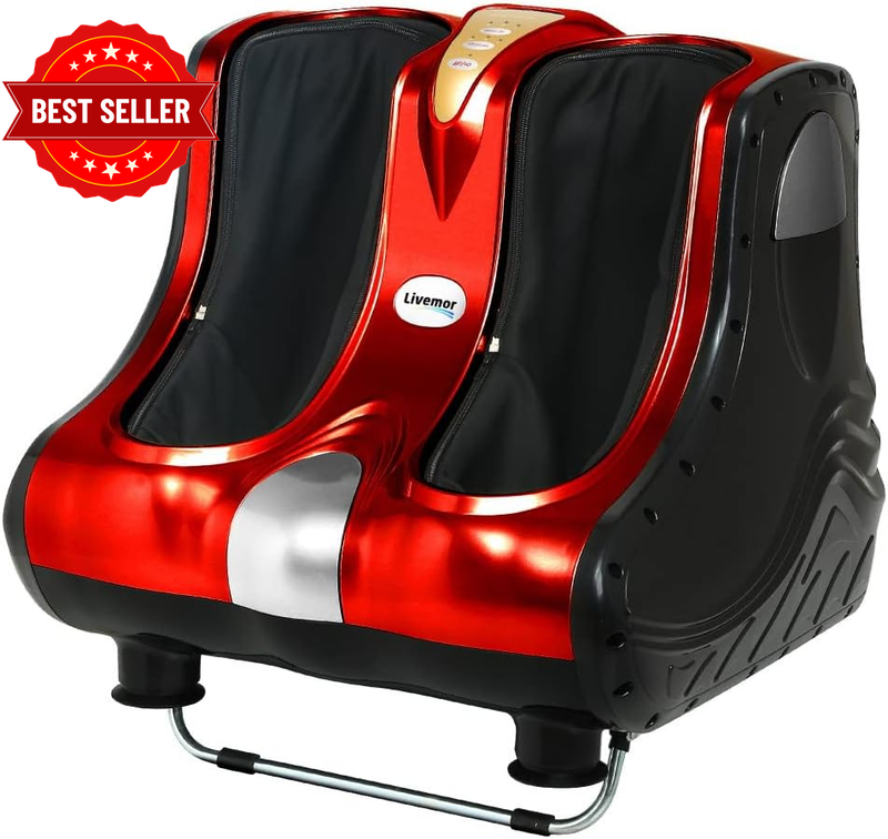 Electric Foot Massager, Shiatsu Feet Massage Spa Rest, 4 Powerful Motors, 360° M