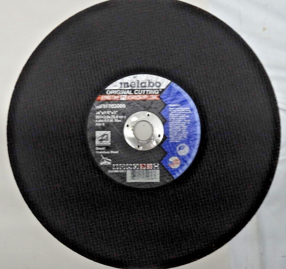 LOT OF (2) METABO CUTTING WHEEL 14