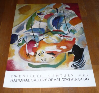 Poster Affiche Vassily KANDINSKY Improvisation 31 Sea Battle 66 cm x 94 cm NEUF