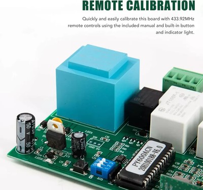 CO-Z Control Board for AC Sliding Gate Opener | Electronic Main Replacement PCB