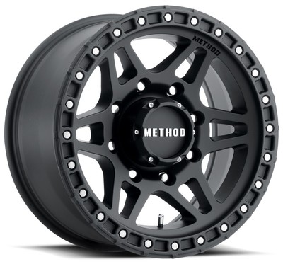 Method MR312 17x8.5 5x5/5x127 0 Black Wheels(4) 71.5 17'' inch Rims