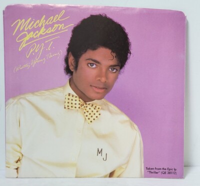 MICHAEL JACKSON Pretty Young Thing 45 RPM Picture Sleeve ONLY (no record) *D7