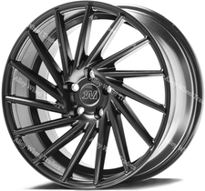 18" Black ZX1 Alloy Wheels Fits 2014> Renault Trafic Panel ...
