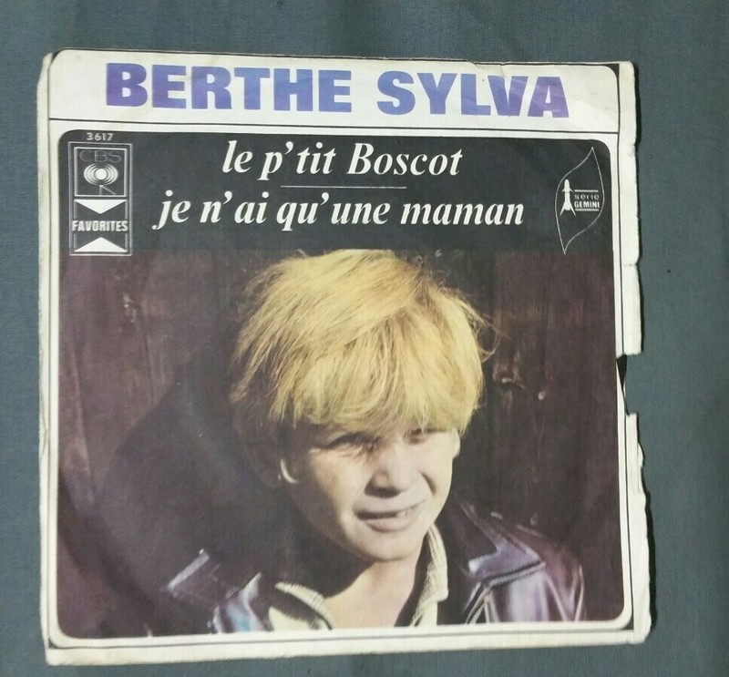  Berthe Sylva/ Le Ptit Boscot /45 Tours
