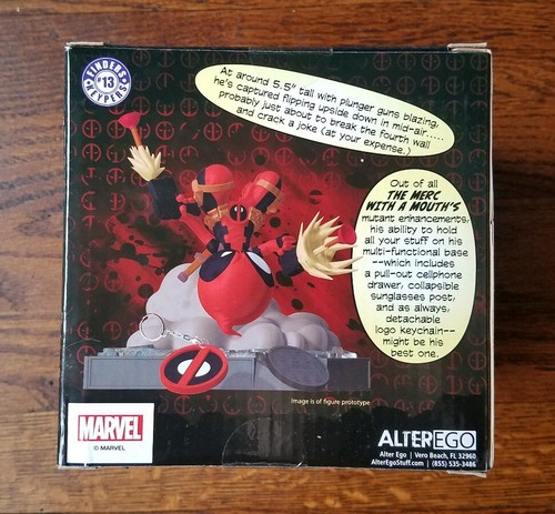 Deadpool Finders Keypers Grey Statue - Scottie Young (X-Force Variant)