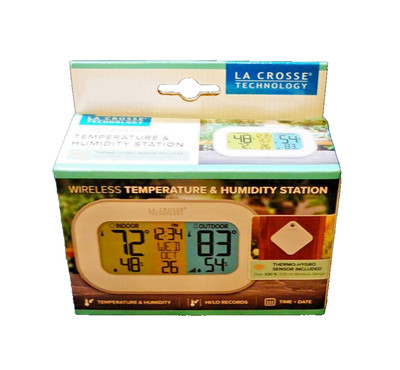 La Crosse Technology Wireless Temparature and Humidity Station - 308-148