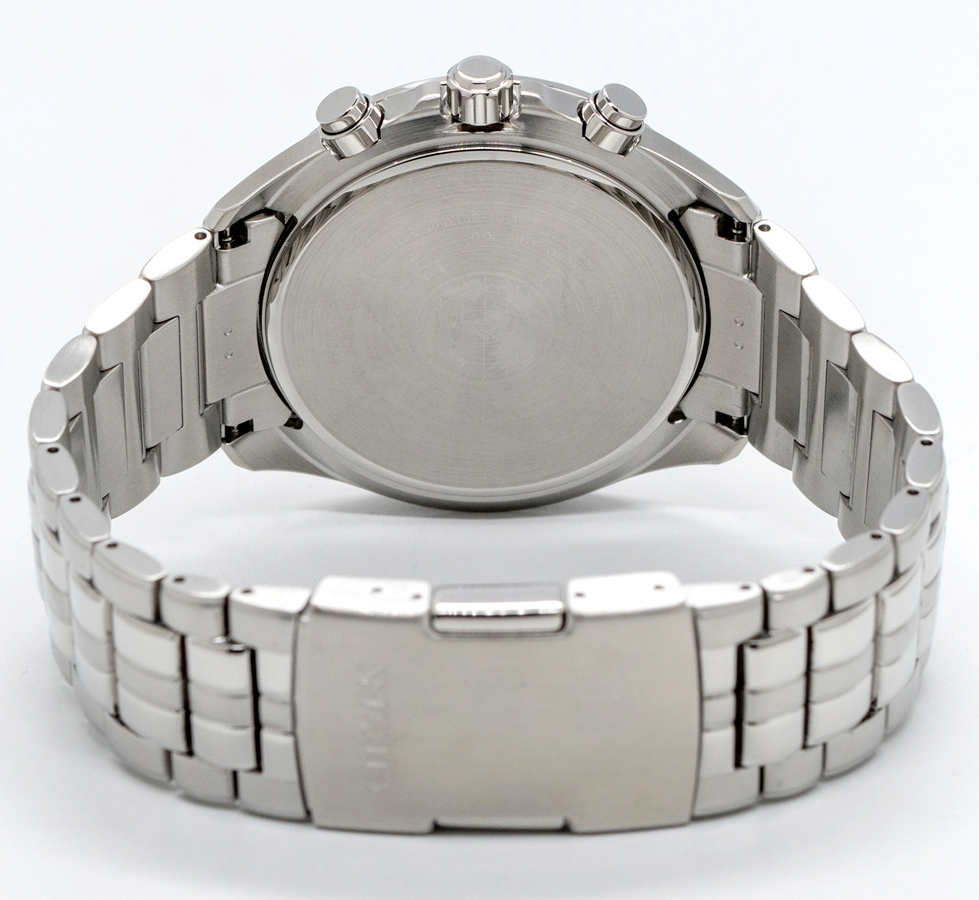 CITIZEN CITIZEN ECO-DRIVE RADIO CONTROLLED BLUE DIAL SAPPHIRE CRYSTAL WATCH AT8200-87L