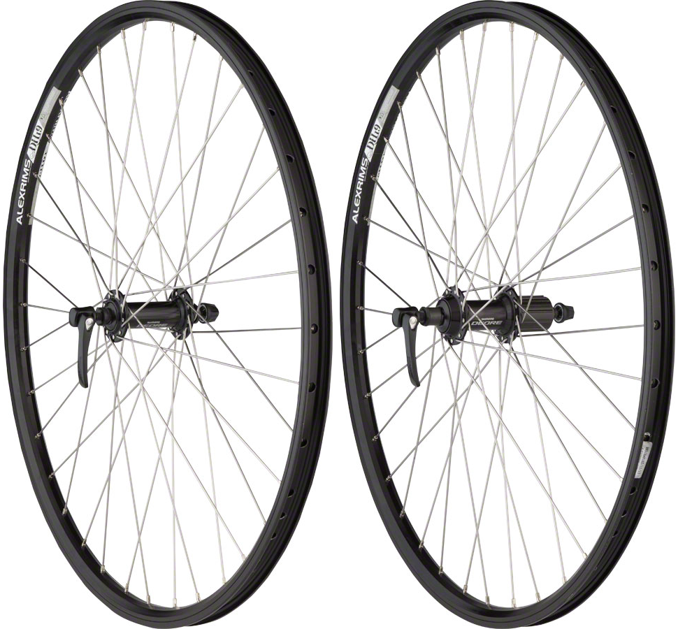 36h Shimano Deore Hubs Qr 100-135