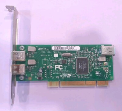 UNTESTED PCI IEEE 1394 FireWire 3 Port Card
