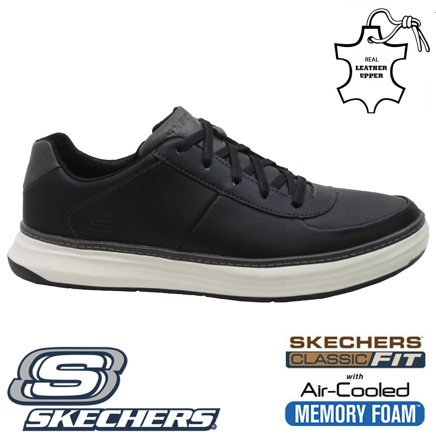 skechers air cooled memory foam classic fit