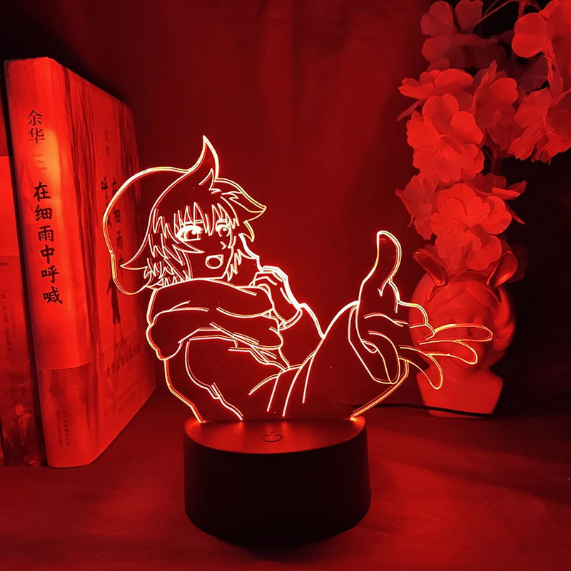 Your Turn to Die Anime Lamp 3D Illusion Nightlight for Home Decoration Bedside G