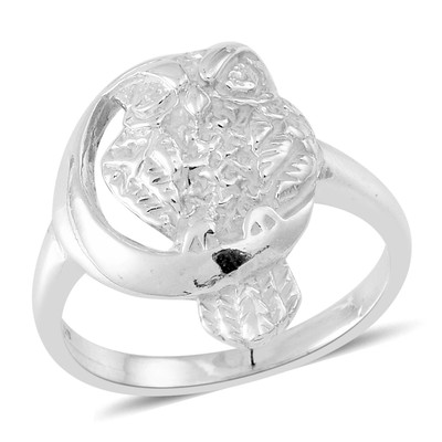NIB $69.99 Size 8 Sterling Silver Owl Ring  N-36