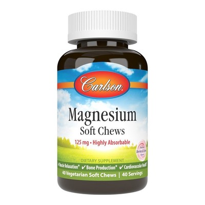 Carlson Laboratories Magnesium Soft Chews 40 жевательных таблеток