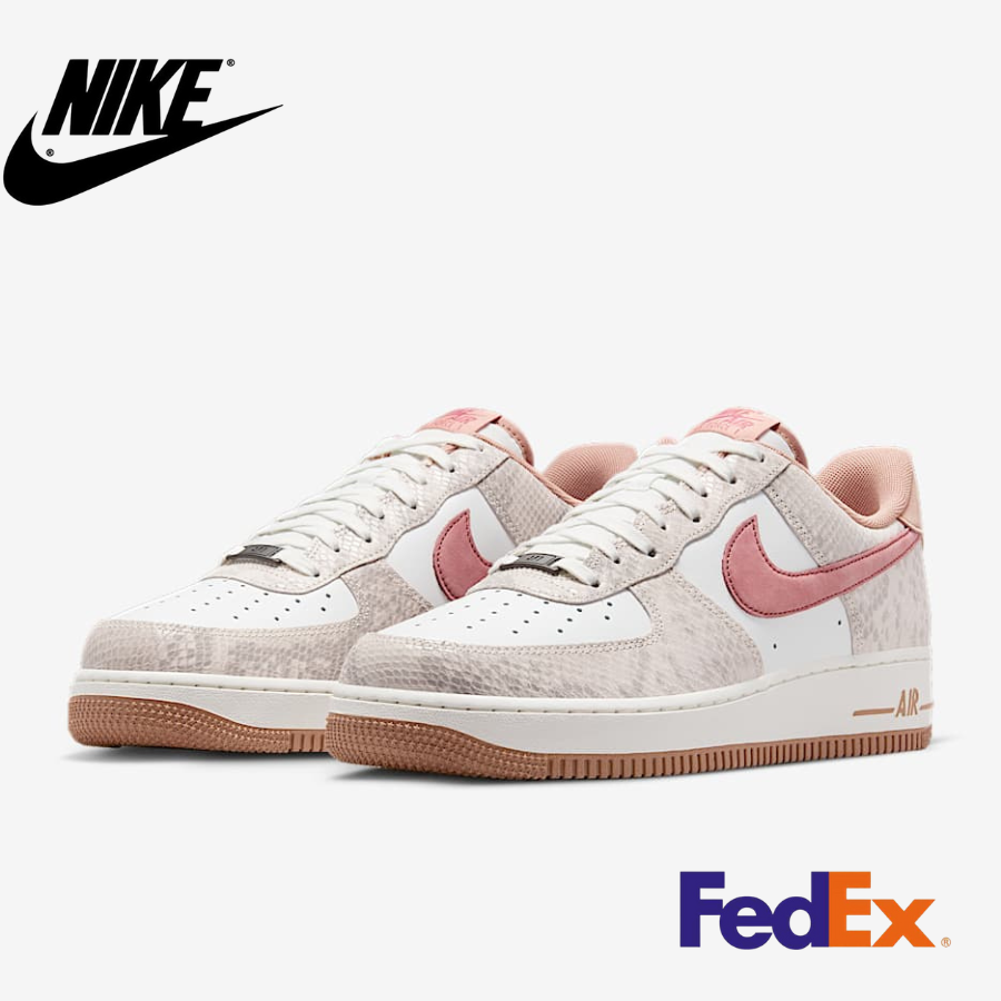NIKE エアフォース1 Low 07 White/Pink Nike-Air-Force-1-Low-07-White-