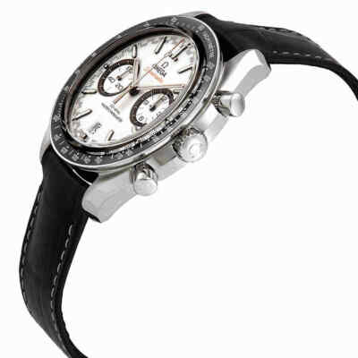 Pre-owned Omega Speedmaster Chronograph Automatic White Dial Men's Watch