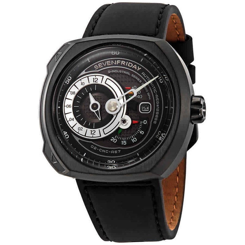 SevenFriday Q-Series Black Dial Automatic Men Watch Q3/05