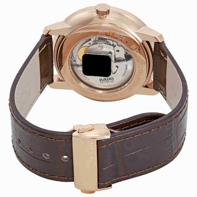 Pre-owned Rado Coupole Classic Xl Automatic Silver Dial Men's Watch R22879025