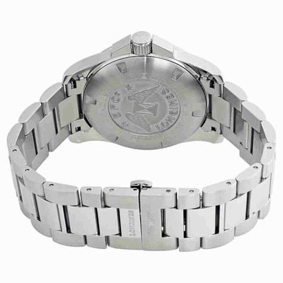 Pre-owned Longines Conquest Silver Dial Stainless Steel Men's 43mm Watch L37604766