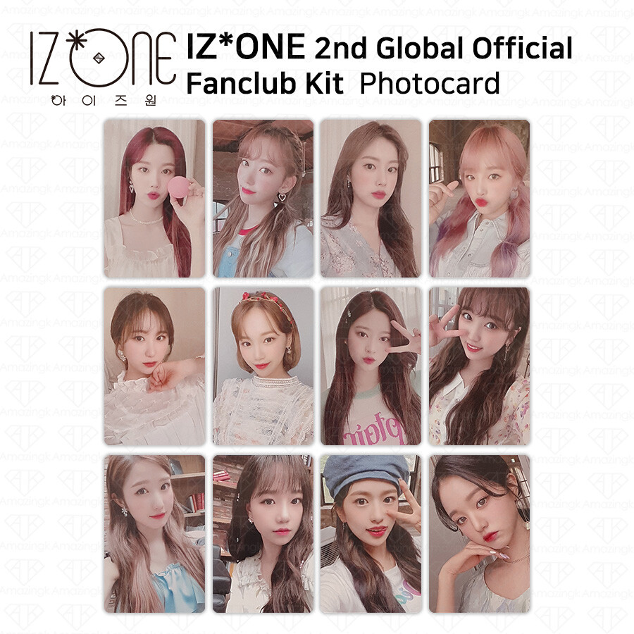 IZ*ONE IZONE 2nd Fanclub WIZONE Official Photocard IVE