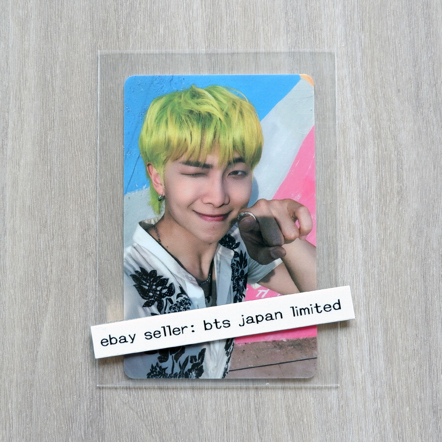 防弾少年団(BTS) - 公式　BTS  BUTTER ラッキードロー　M2U サウンドウェーブ  RM BTS RM Butter Soundwave Lucky draw Official Photocard PC