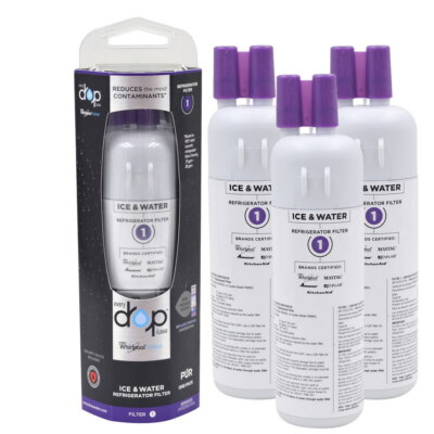 For W10295²370A EDR1²RXD1 Filter 1 9081 Refriger²ator Ice Replacement（3PACK）