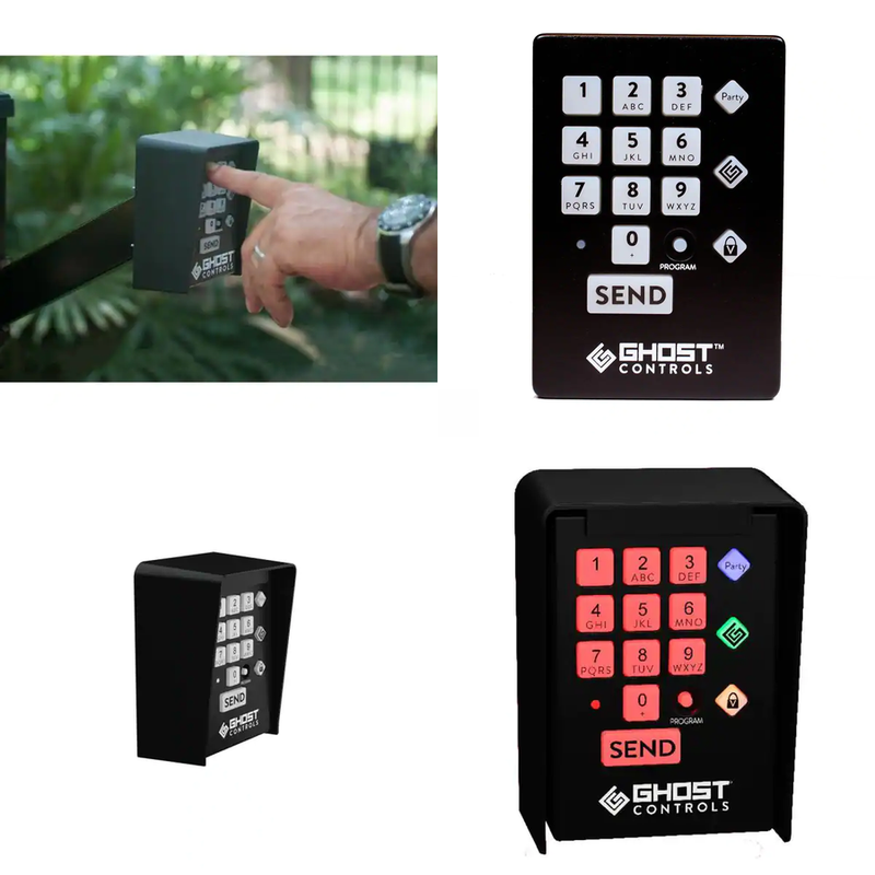 Ghost Controls Premium Wireless Keypad Automatic Driveway Gate Gateway Opener