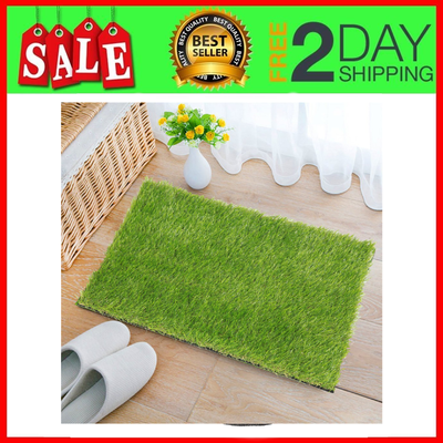 Details About Artificial Grass Doormat Indoor Outdoor Green Lawn Rug Pet Turf 18 X 24