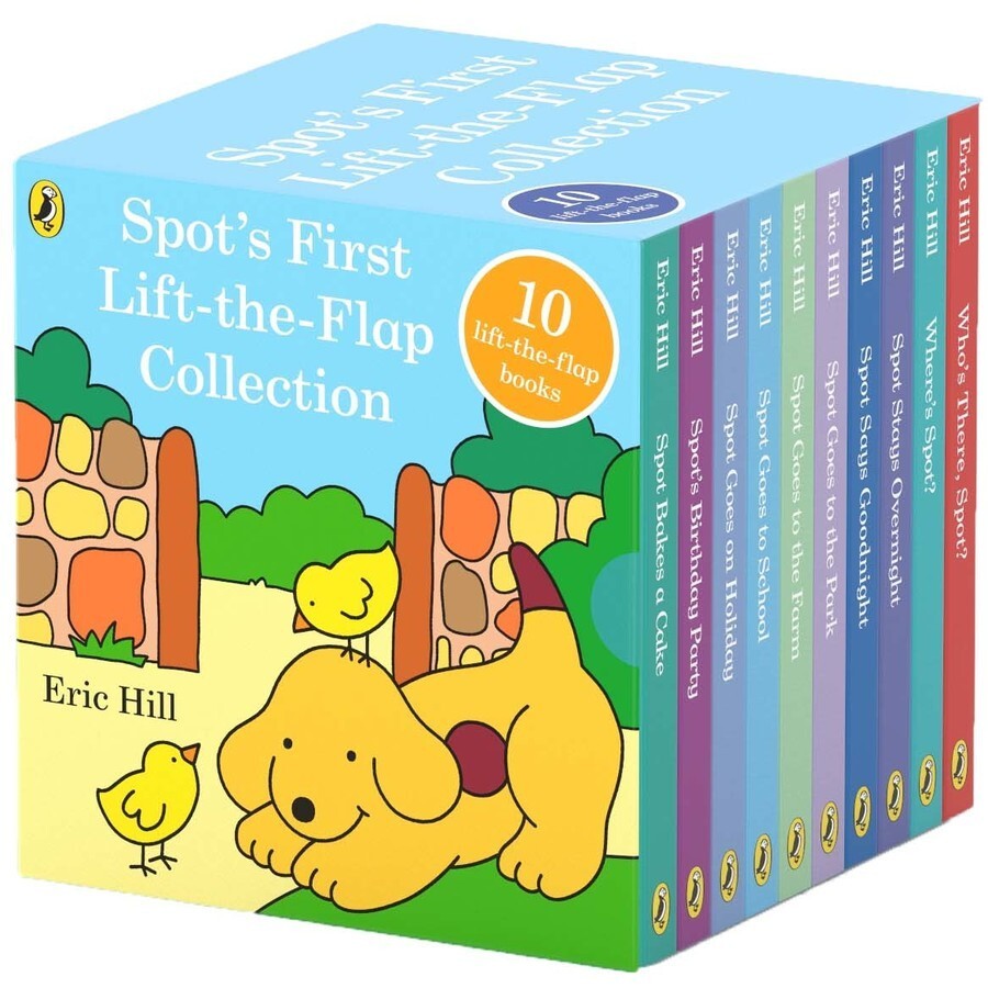 （新品）My First Spot Lift-the-flap Library New My First Spot Lift-the-Flap Library 10 Board Books Set