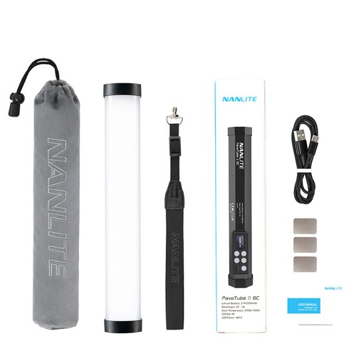 Nanlite PavoTube II 6C RGBWW LED Tube Light Handheld