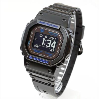 Pre-owned Casio G-shock Dw-h5600-1a2jr Box G-squad Sport Bluetooth Digital Men Watch