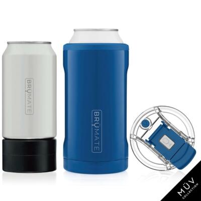 NEW Brumate Hopsulator Trio MUV 3 in 1 Royal Blue Can insulator 16 or 12 oz