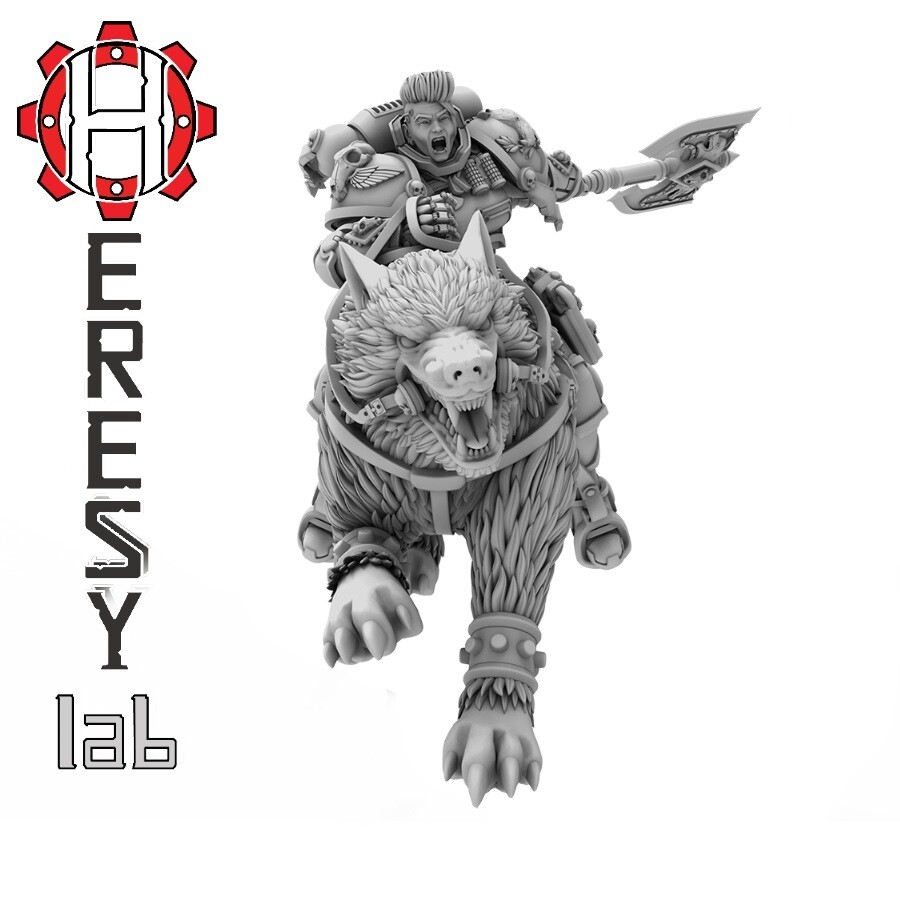 Wolf Fang HL61 28mm Лаборатория ереси космодесантников