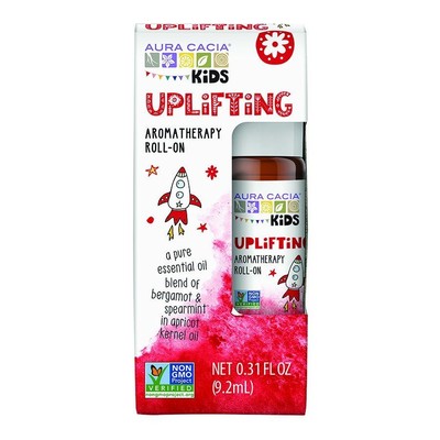 Aura Cacia Kids Aromatherapy Uplifting 0,31 унции ролл-он